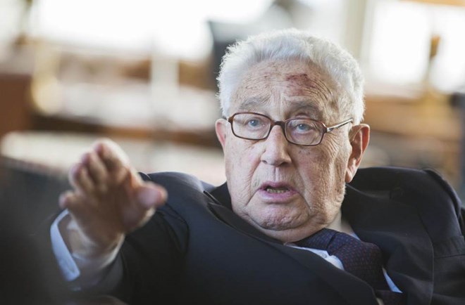 Cựu Ngoại trưởng Mỹ Henry Kissinger (Nguồn: AP)