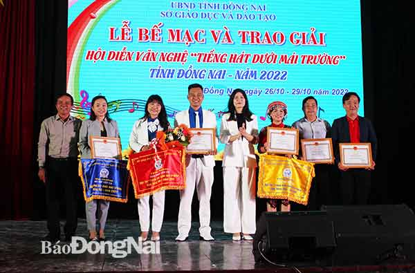 TP.Biên Hòa đoạt giải nhất hội diễn Tiếng hát dưới mái trường tỉnh Đồng Nai