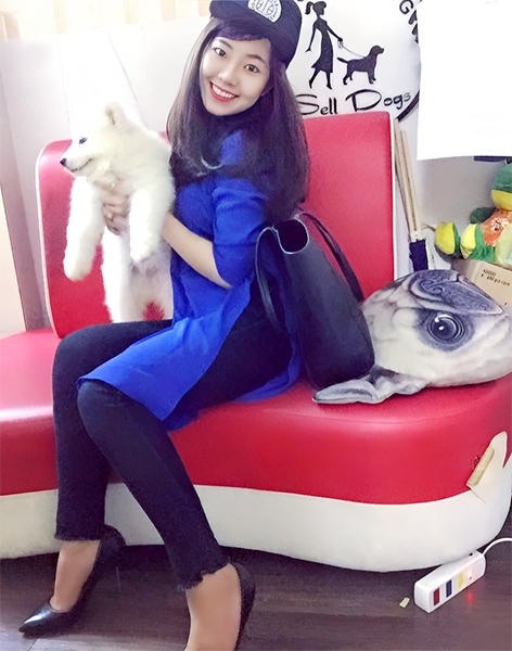 Bằng niềm đam mê, Nguyễn Thị Thùy Trang đã khởi nghiệp thành công việc kinh doanh thú cưng