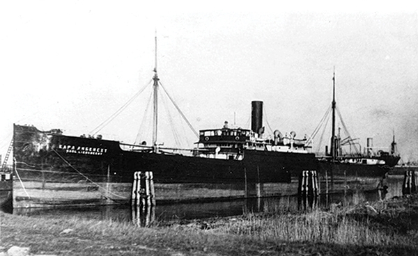 Tàu Karl Liebknecht chở Nguyễn Ái Quốc đến Liên Xô lần đầu tiên, tháng 6-1923. (Ảnh chụp vào năm 1921, được tìm thấy trong bộ sưu tập của B.V.Lemachko)/qdnd.vn