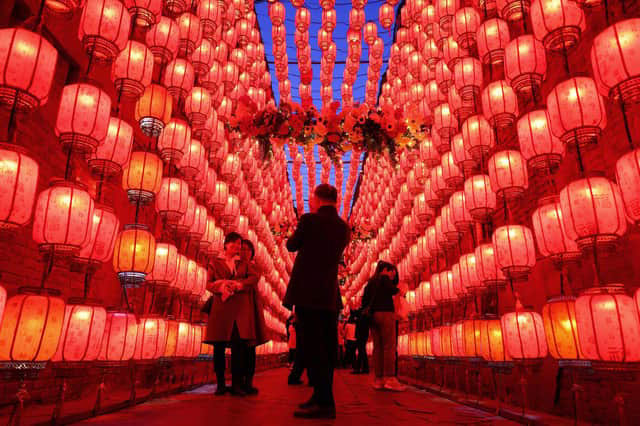 Lễ hội Đèn lồng tại Trung Quốc. Nguồn: newsletter.co.uk