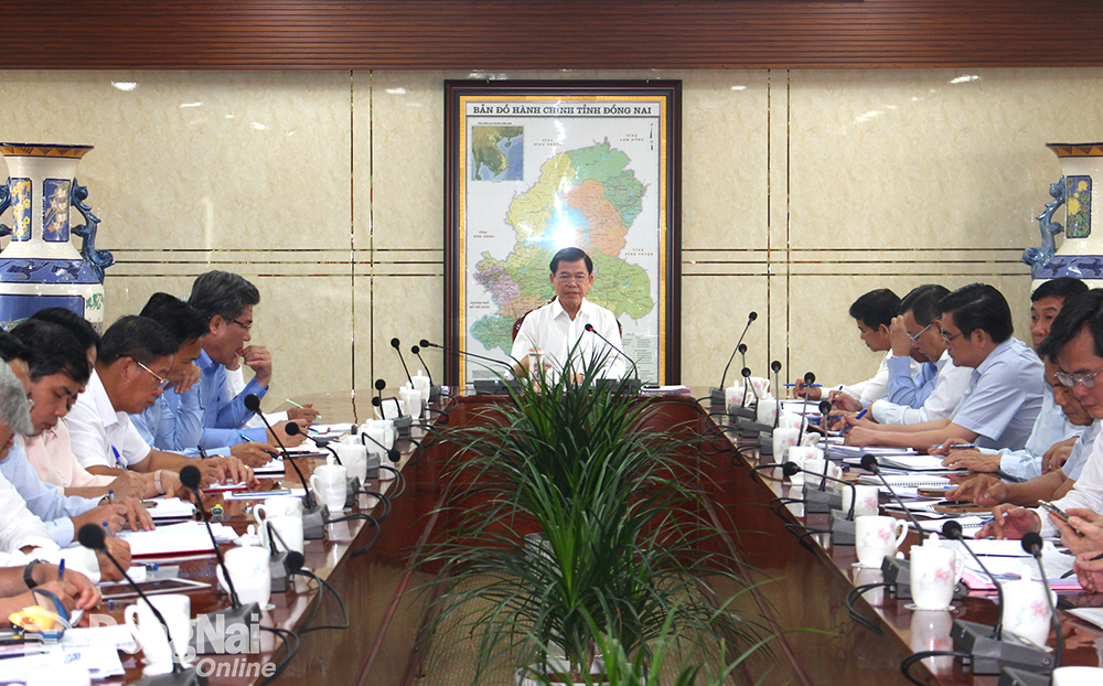  Ủy viên Trung ương Đảng, Bí thư Tỉnh ủy Nguyễn Hồng Lĩnh nêu nhiệm vụ cho Ban cán sự Đảng của UBND tỉnh