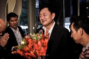 Cựu Thủ tướng Thaksin được cho là người được hưởng lợi nhiều nhất từ dự luật này. (Nguồn: AFP)