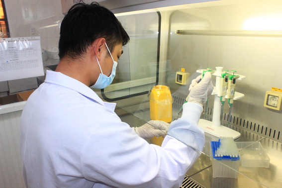 Xét nghiệm SARS-CoV-2 tại Trung tâm Kiểm soát bệnh tật tỉnh Đồng Nai