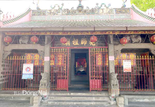 Thiên hậu cổ miếu (P.Bửu Long, TP.Biên Hòa) - nơi thờ Bà Thiên Hậu. Ảnh: Lâm Viên 