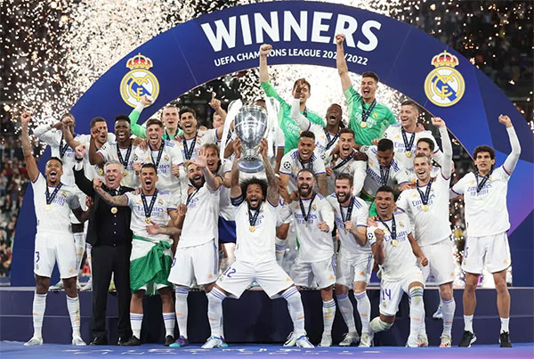 Real Madrid đã thể hiện đẳng cấp của một nhà vua Champions League đích thực